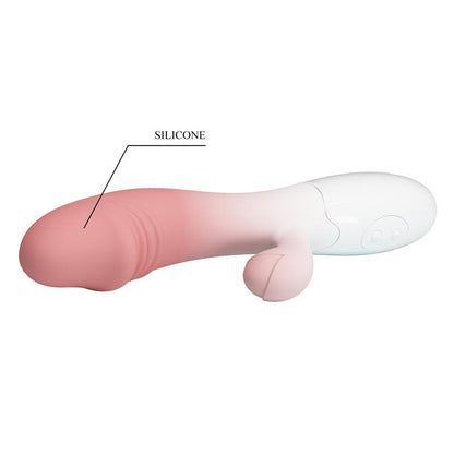 PRETTYLOVE - SNAPPY VIBRADOR BLANCO Y ROSA