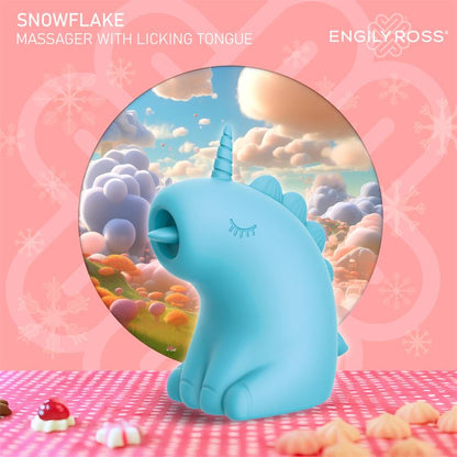 ENGILY ROSS - SNOWFLAKE ESTIMULADOR CON LENGUA LICKING - LAMETEO