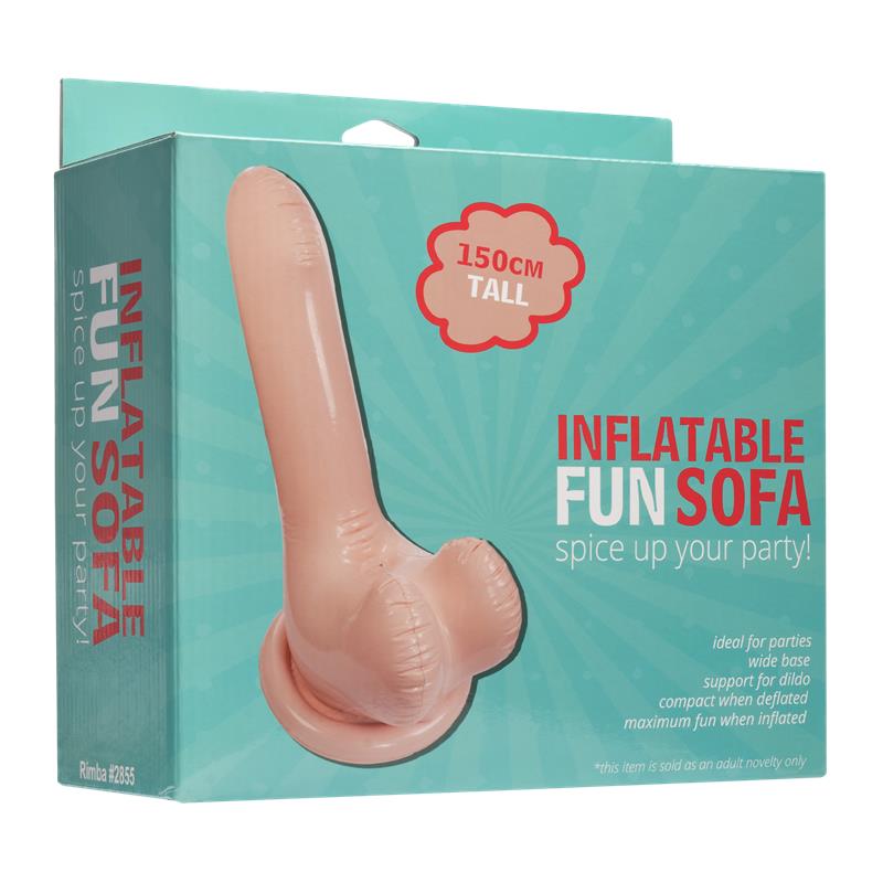 INFLATABLE FUN - SOFA HINCHABLE SPICE UP YOUR PARTY 150 CM
