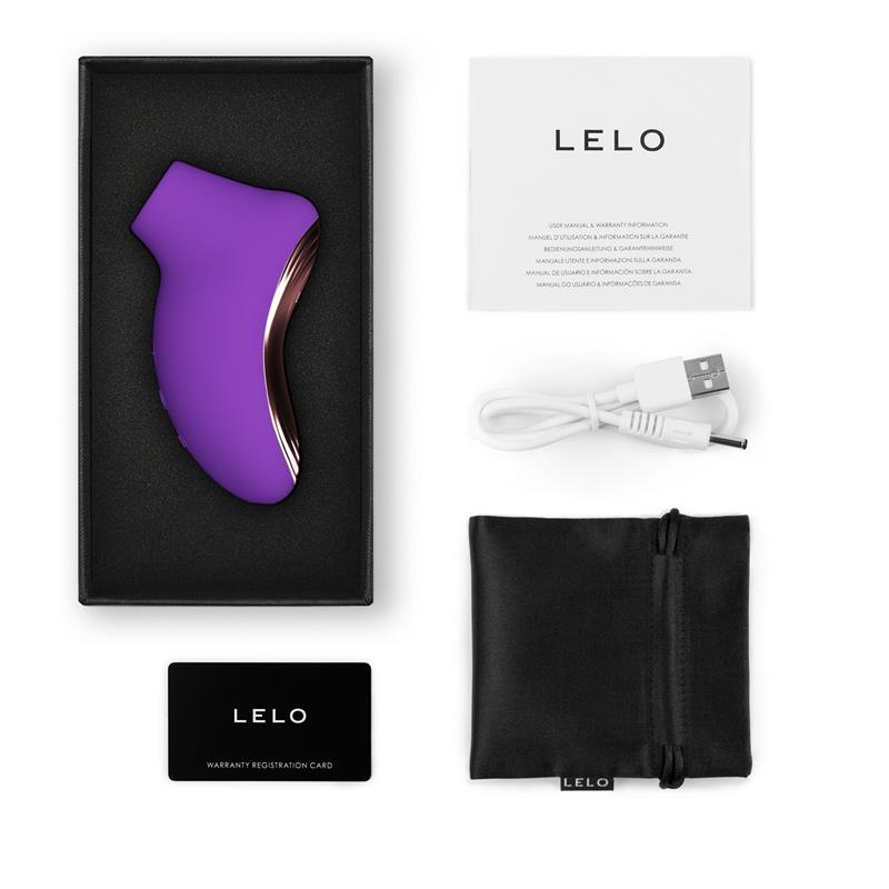 LELO - SONA 2 TRAVEL SUCCIONADOR DE CLÍTORIS PÚRPURA