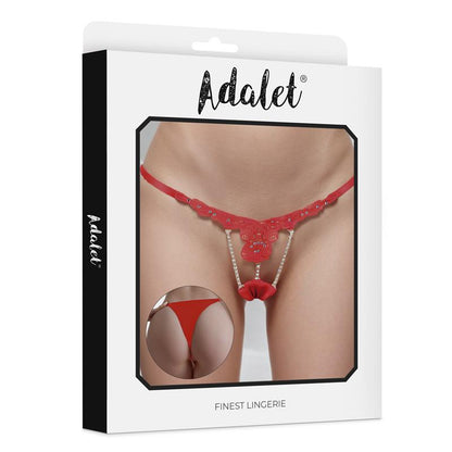 ADALET LINGERIE - SOPHIE TANGA DE ENCAJE CON BRILLANTES