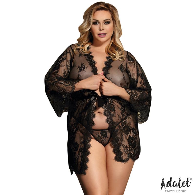 ADALET LINGERIE - SORA PEIGNOIR DE MANGA LARGA TALLA 44-46