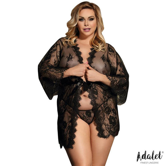 ADALET LINGERIE - SORA PEIGNOIR DE MANGA LARGA TALLA 44-46