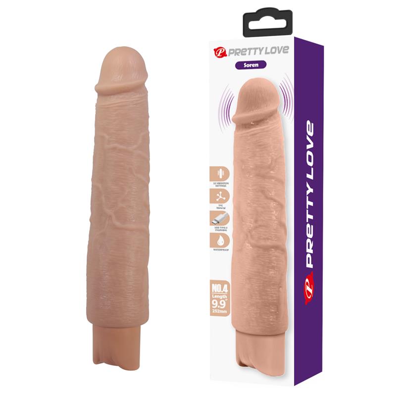 PRETTYLOVE - SOREN VIBRADOR REALISTA 9.9