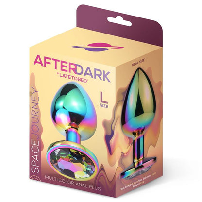 AFTERDARK - SPACE JOURNEY PLUG ANAL MULTICOLOR JOYA TALLA L