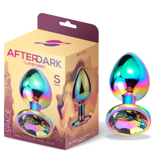 AFTERDARK - SPACE JOURNEY PLUG ANAL MULTICOLOR Y JOYA TALLA S