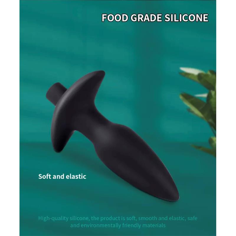 TARDENOCHE - SPEAR PLUG ANAL CON VIBRACION USB SILICONA