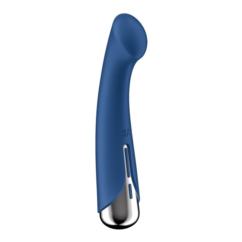 SATISFYER - SPINNING G-SPOT 1 VIBRADOR Y ROTADOR AZUL