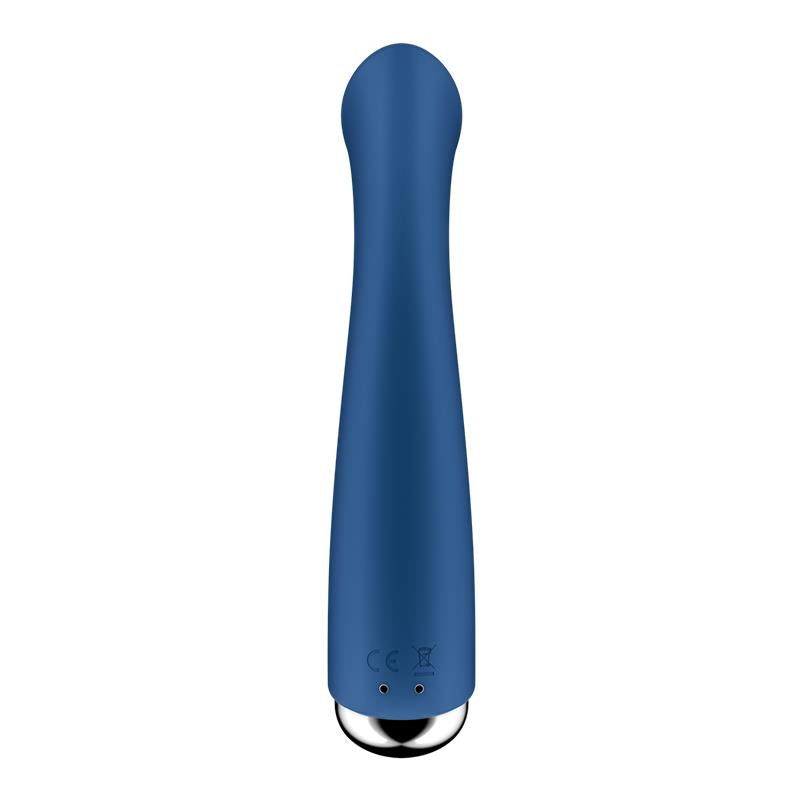 SATISFYER - SPINNING G-SPOT 1 VIBRADOR Y ROTADOR AZUL