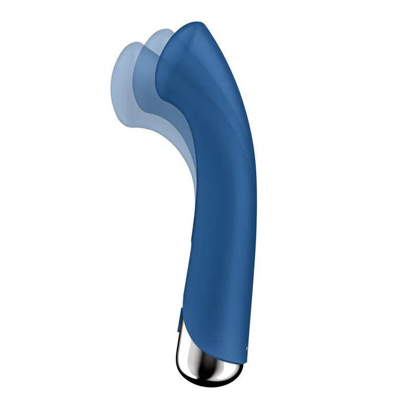 SATISFYER - SPINNING G-SPOT 1 VIBRADOR Y ROTADOR AZUL