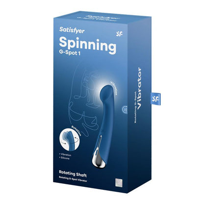 SATISFYER - SPINNING G-SPOT 1 VIBRADOR Y ROTADOR AZUL
