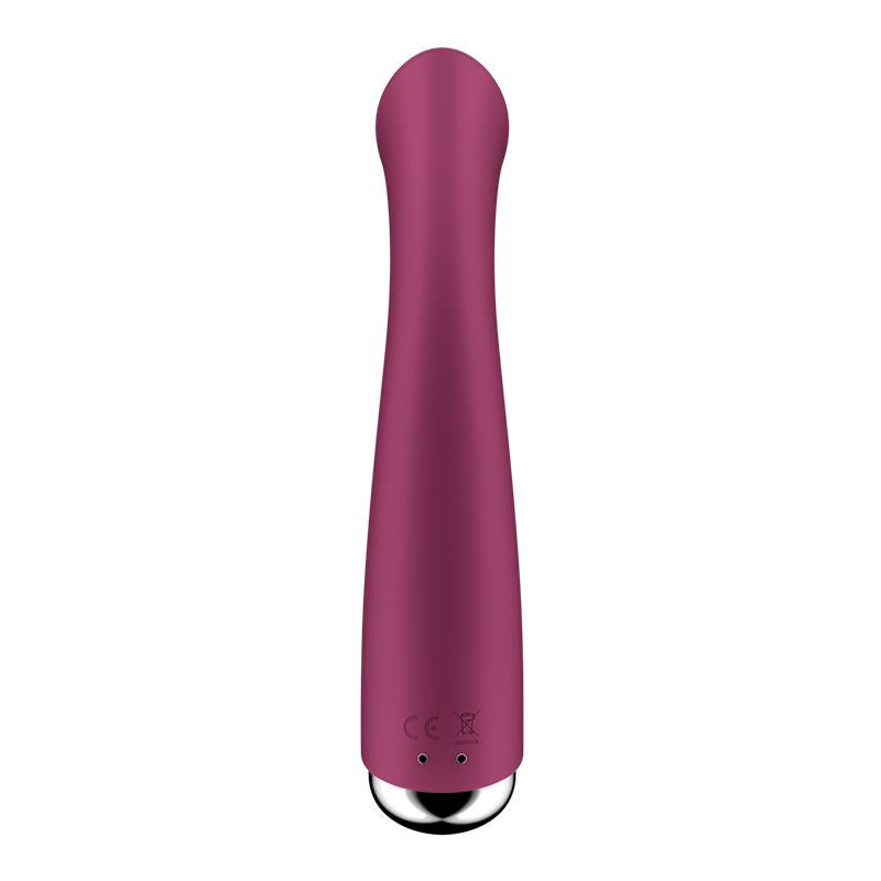 SATISFYER - SPINNING G-SPORT 1 VIBRADOR ROTADOR ROJO