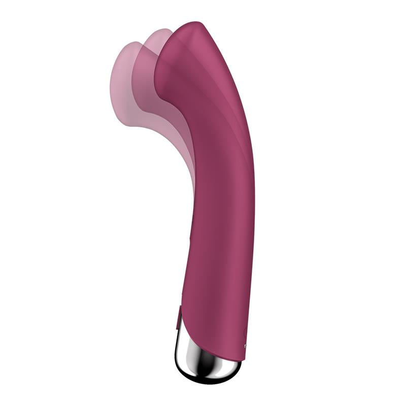 SATISFYER - SPINNING G-SPOT 1 VIBRADOR Y ROTADOR ROJO