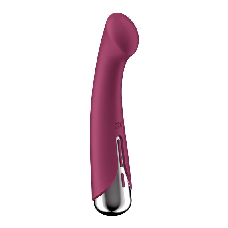 SATISFYER - SPINNING G-SPOT 1 VIBRADOR Y ROTADOR ROJO