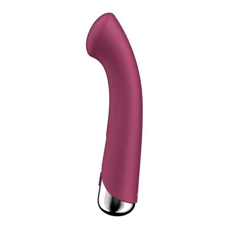 SATISFYER - SPINNING G-SPOT 1 VIBRADOR Y ROTADOR ROJO