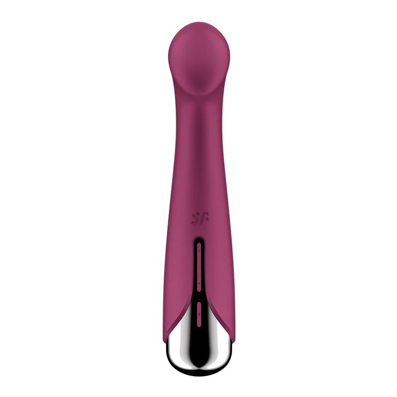 SATISFYER - SPINNING G-SPOT 1 VIBRADOR Y ROTADOR ROJO