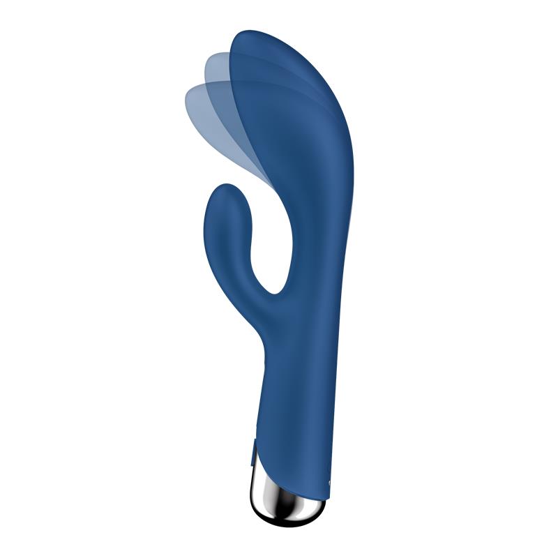 SATISFYER - SPINNING RABBIT 1 AZUL