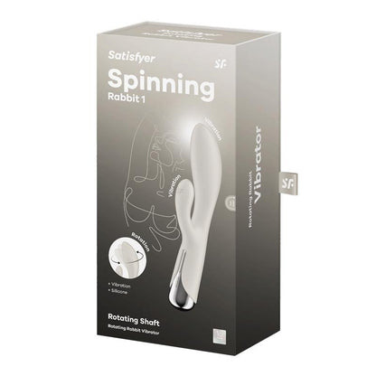 SATISFYER - SPINNING RABBIT 1 BLANCO