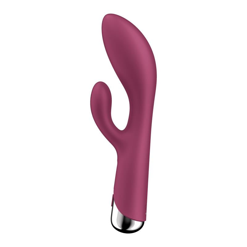 SATISFYER - SPINNING RABBIT 1 ESTIMULACION CLITORIS Y PUNTO G ROJO