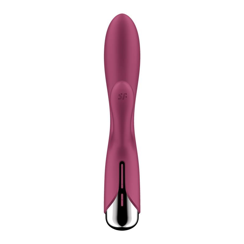 SATISFYER - SPINNING RABBIT 1 ESTIMULACION CLITORIS Y PUNTO G ROJO