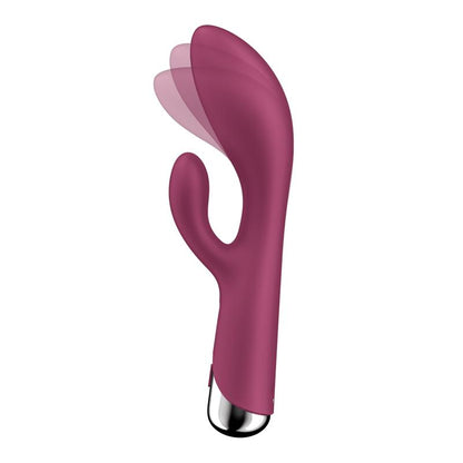 SATISFYER - SPINNING RABBIT 1 ESTIMULACION CLITORIS Y PUNTO G ROJO