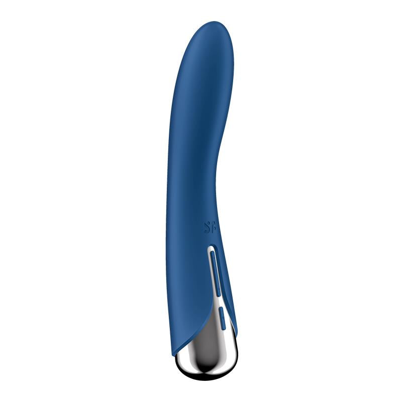 SATISFYER - SPINNING VIBE 1 VIBRADOR Y ROTADOR AZUL