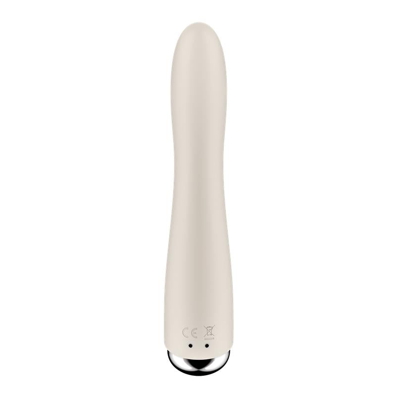 SATISFYER - SPINNING VIBE 1 VIBRADOR Y ROTADOR BEIGE