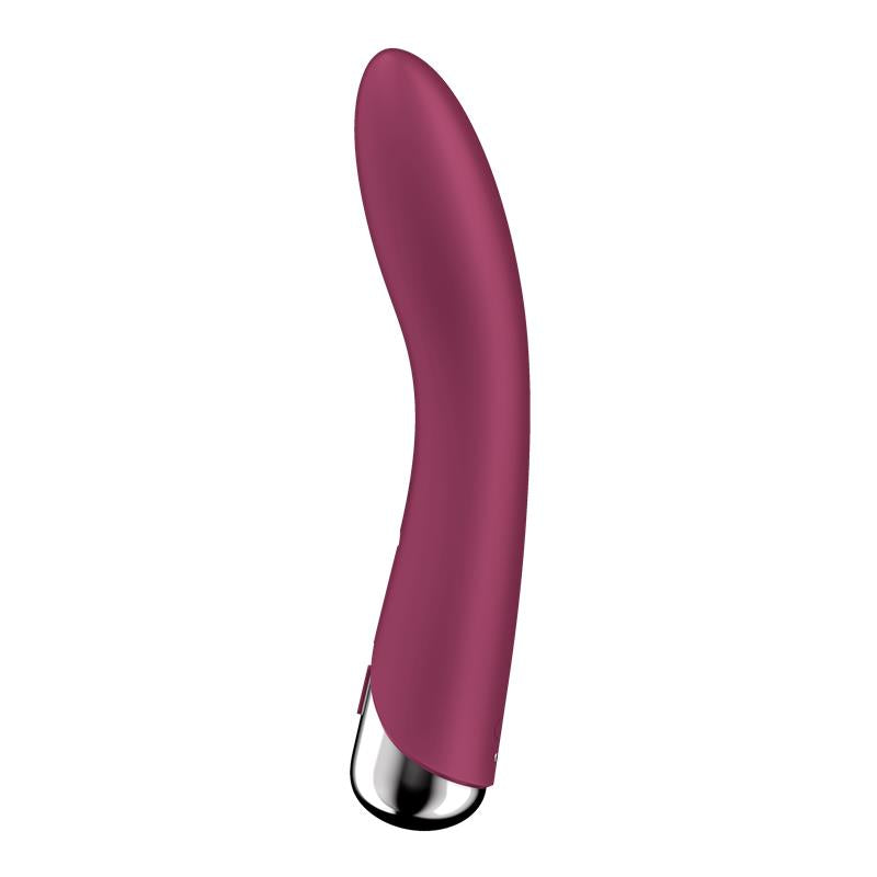 SATISFYER - SPINNING VIBE 1 VIBRADOR Y ROTADOR ROJO