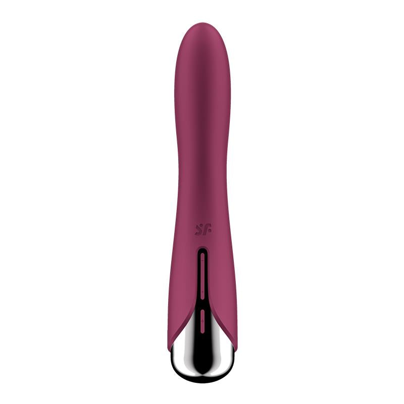 SATISFYER - SPINNING VIBE 1 VIBRADOR Y ROTADOR ROJO