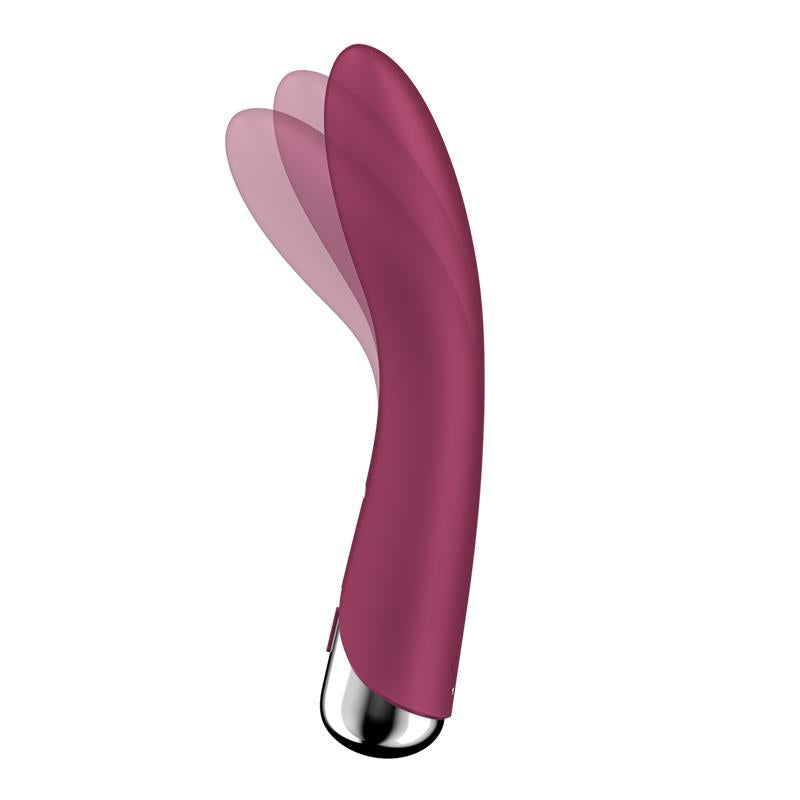 SATISFYER - SPINNING VIBE 1 VIBRADOR ROTADOR G-SPOT RED