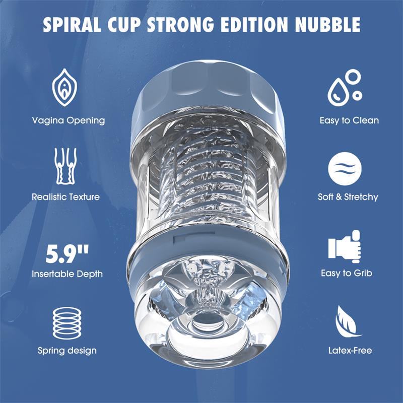CHISA - SPIRAL CUP STRONG EDITION NUBBLE MASTURBADOR