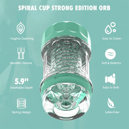 CHISA - SPIRAL CUP STRONG EDITION ORB MASTURBADOR