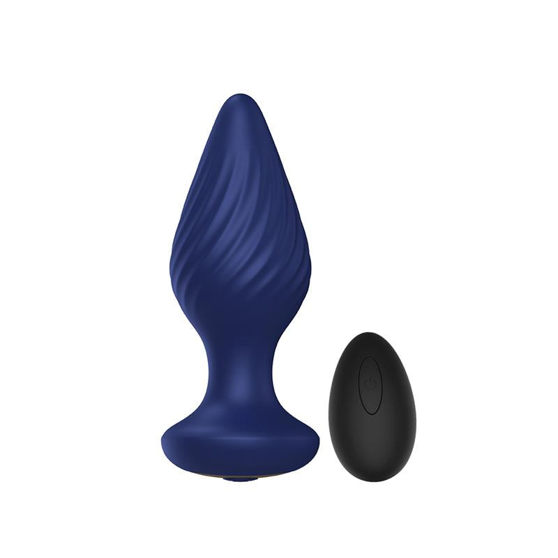CHISA - SPIRAL PLUG ANAL CON VIBRACIÓN Y CONTROL REMOTO