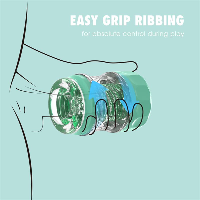CHISA - SPIRAL SUPPLE MASTURBADOR VERDE