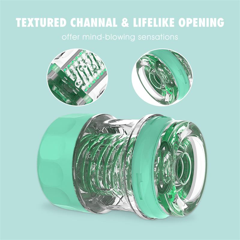 CHISA - SPIRAL SUPPLE MASTURBADOR VERDE