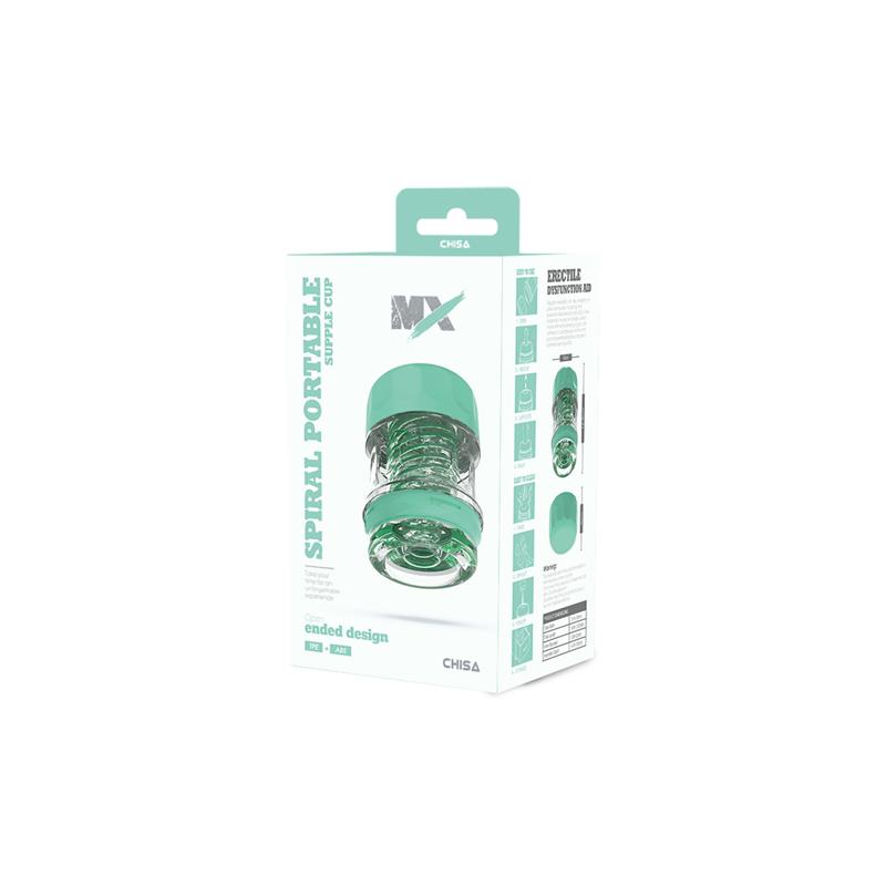 CHISA - SPIRAL SUPPLE MASTURBADOR VERDE