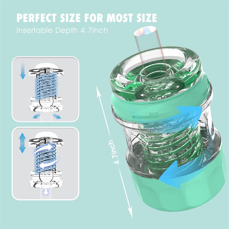 CHISA - SPIRAL SUPPLE MASTURBADOR VERDE