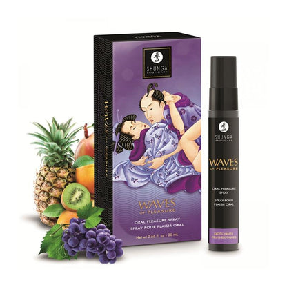 SHUNGA - SPRAY ORAL WAVES OF PLEASURE FRUTAS EXÓTICAS 20 ML