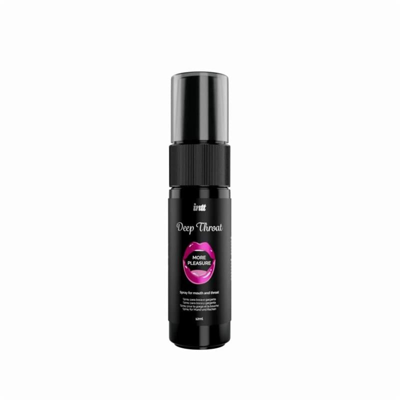 INTT - SPRAY PARA SEXO ORAL DEEP THROAT BOCA Y GARGANTA 12 ML