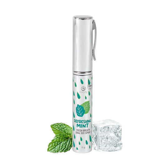 SECRET PLAY - SPRAY SEXO ORAL ALIENTO FRESCO MENTA 11GR