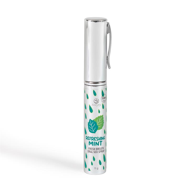 SECRET PLAY - SPRAY SEXO ORAL ALIENTO FRESCO MENTA 11GR