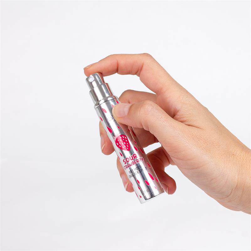 SECRET PLAY - SPRAY SEXO ORAL WET MOUTH FRESA ÁCIDA 11 GR
