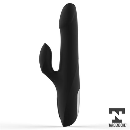 TARDENOCHE - SQUIDY VIBRADOR FUNCIÓN DE MOVIMIENTO UP AND DOWN Y BOLAS ROTADORAS USB SILICONA