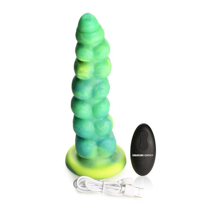 CREATURE COCKS - SQUIRMER DILDO CON THRUSTING Y VIBRACIÓN CONTROL REMOTO SILICONA