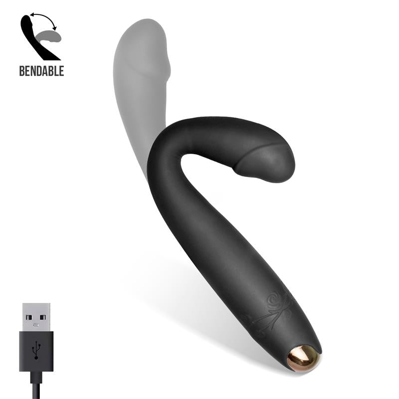 TARDENOCHE - STABY VIBRADOR SILICONA FLEXIBLE-BENDABLE