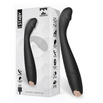 TARDENOCHE - STABY VIBRADOR SILICONA FLEXIBLE-BENDABLE