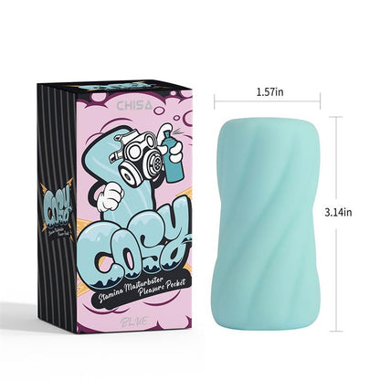 CHISA - STAMINA MASTURBADOR PLEASURE POCKET AZUL