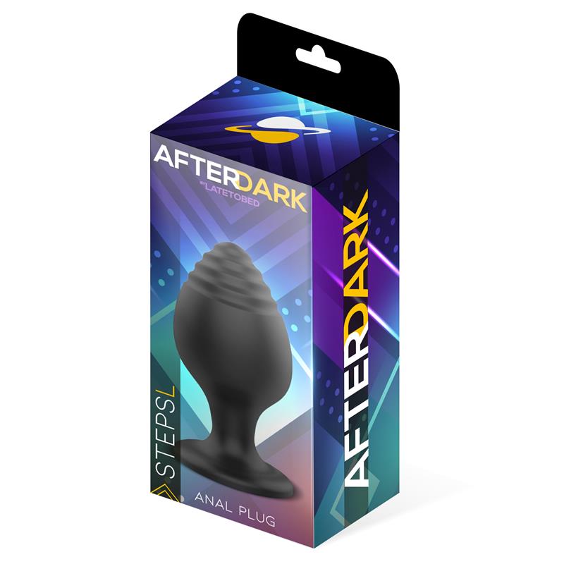AFTERDARK - STEPS PLUG ANAL SILICONA TALLA L 9 CM X 4.5 CM