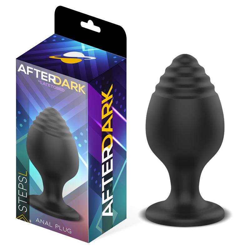 AFTERDARK - STEPS PLUG ANAL SILICONA TALLA L 9 CM X 4.5 CM