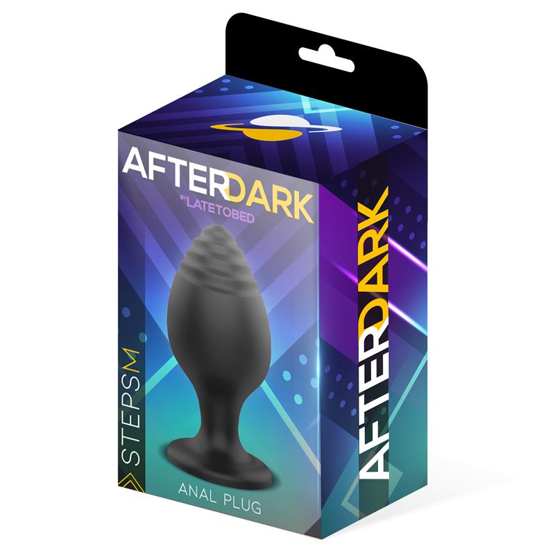 AFTERDARK - STEPS PLUG ANAL SILICONA TALLA M 7.2 CM X 3.5 CM